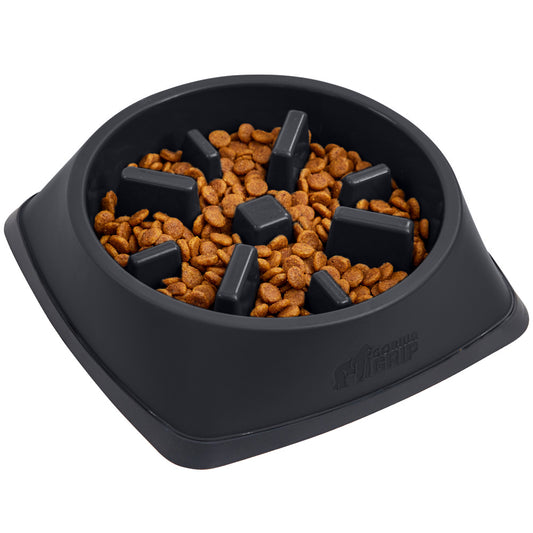 Slow Feeder Bowl  Gorilla Grip Black 1 Cup