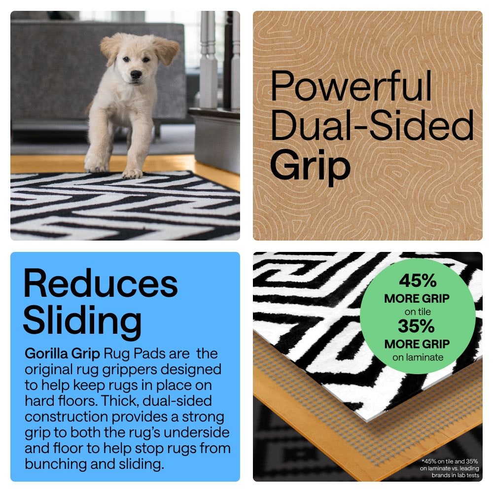 Rug Pad Gorilla Grip Gray STORY