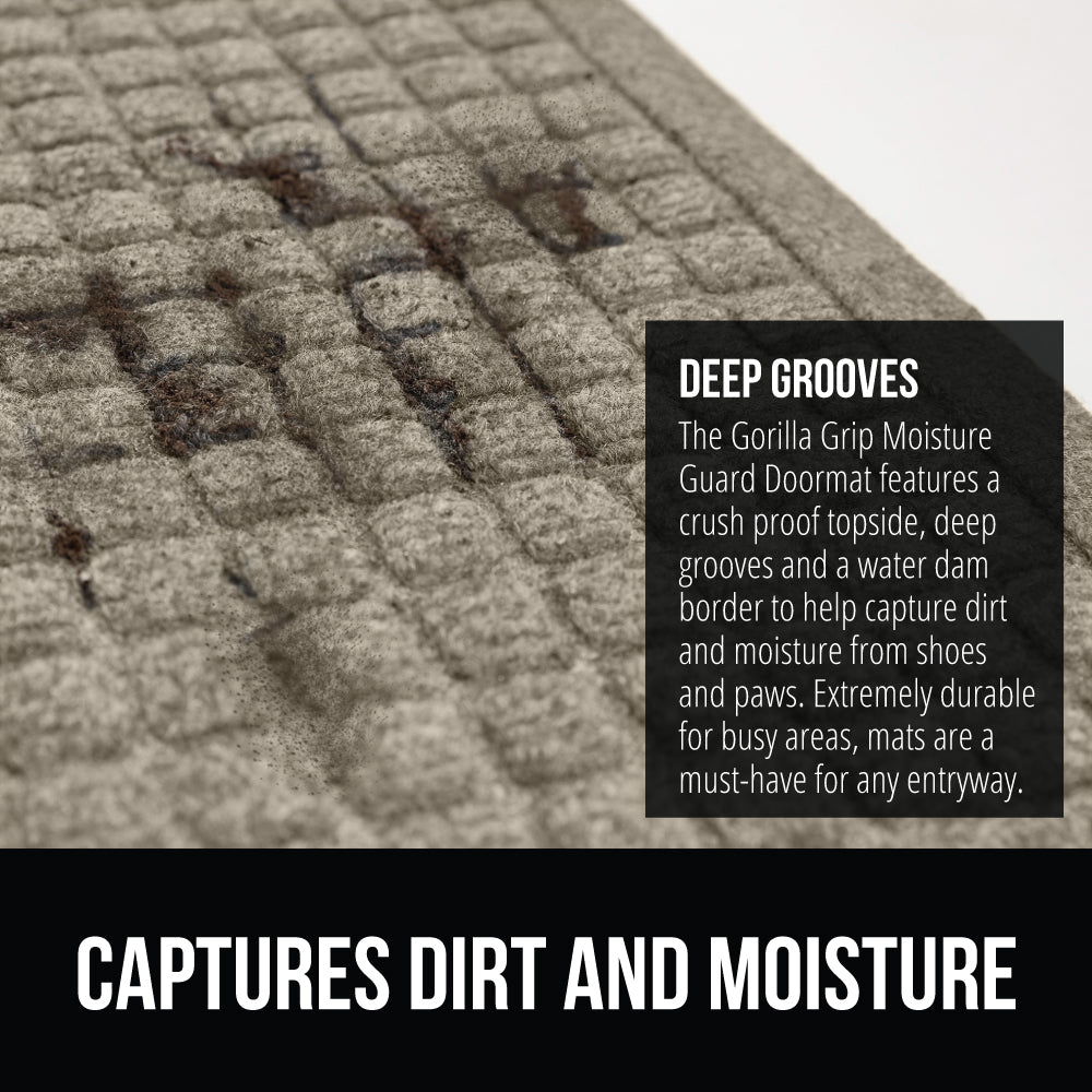 MoistureGuard Doormat Gorilla Grip