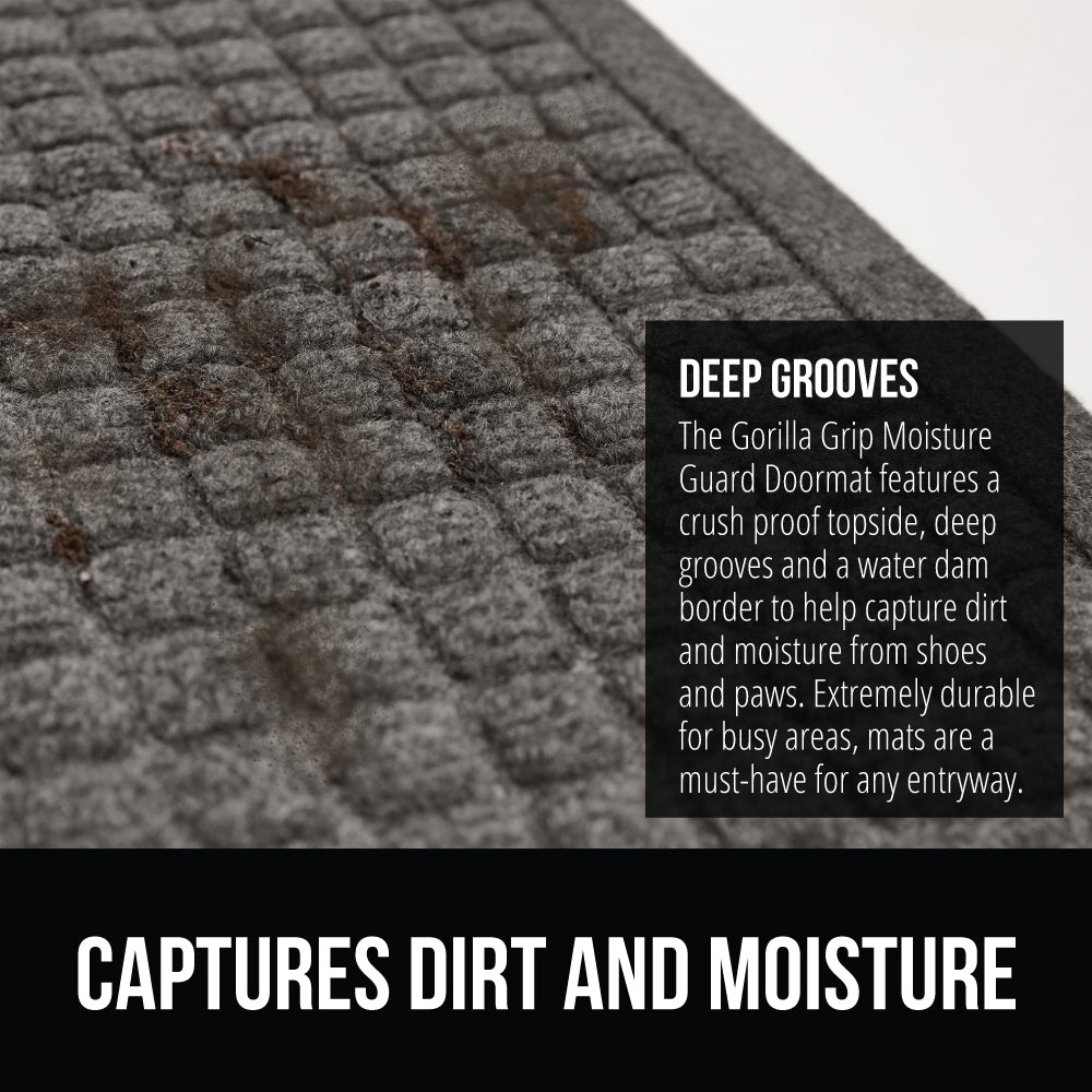 MoistureGuard Doormat Gorilla Grip