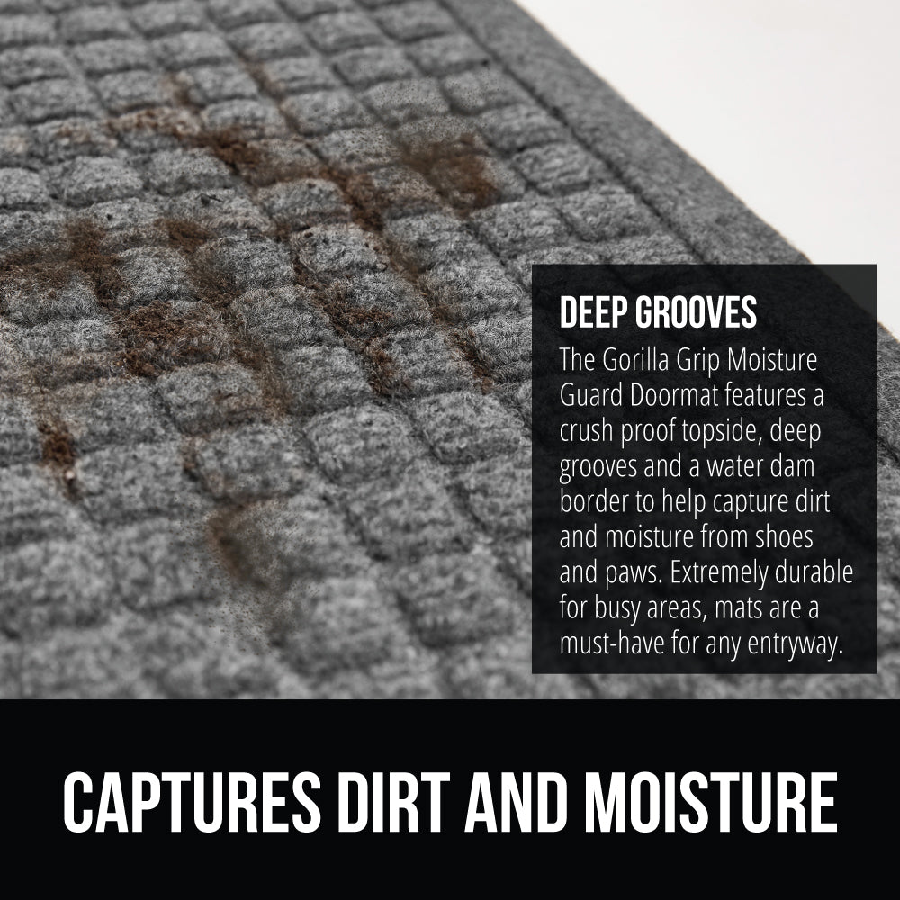 MoistureGuard Doormat Gorilla Grip