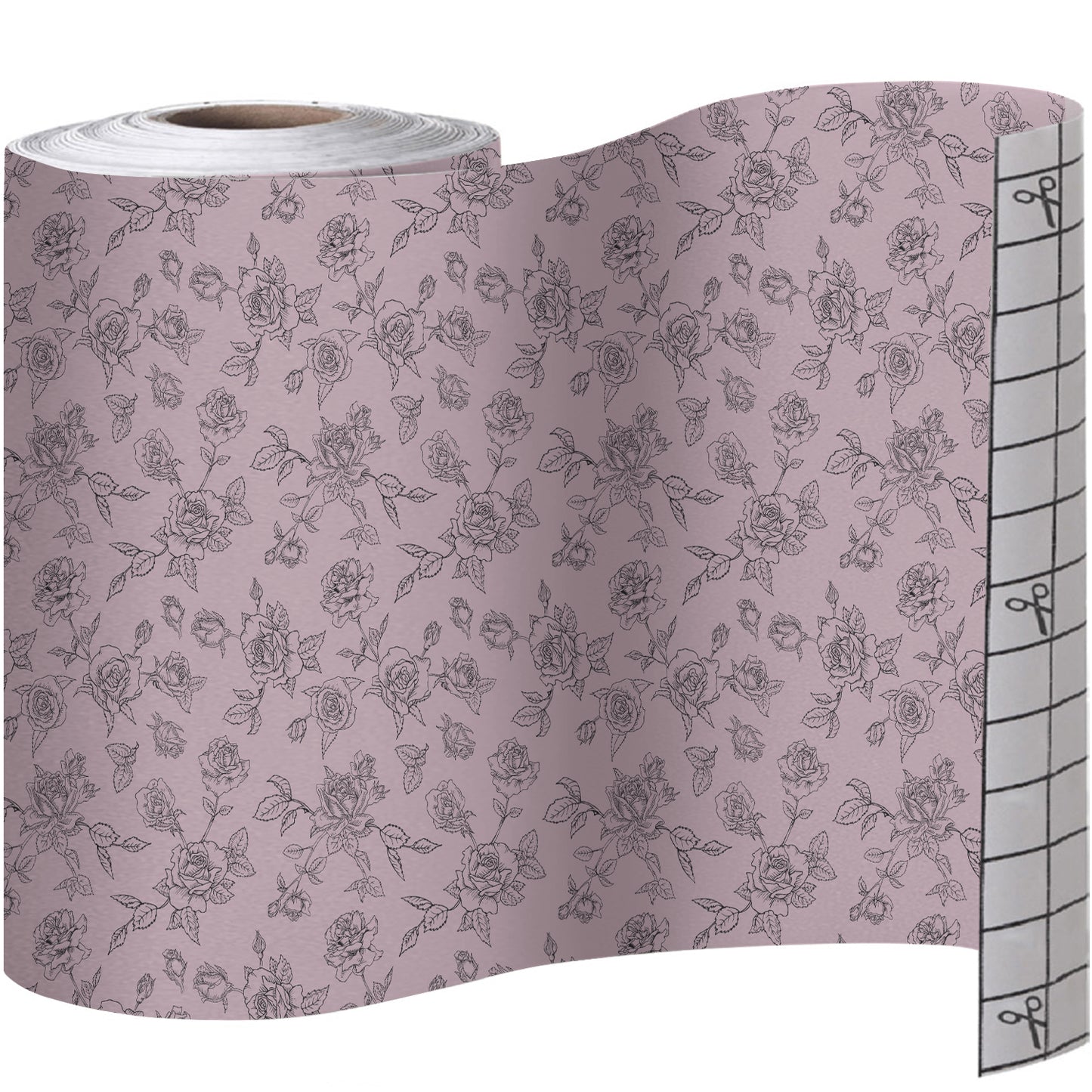 Peel and Stick Liner Gorilla Grip Pink Floral 11.8"x20'