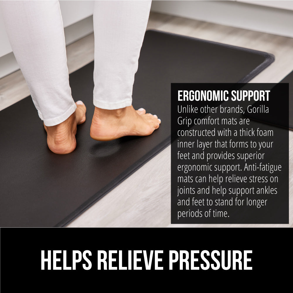 Set of 2 Anti Fatigue Mats