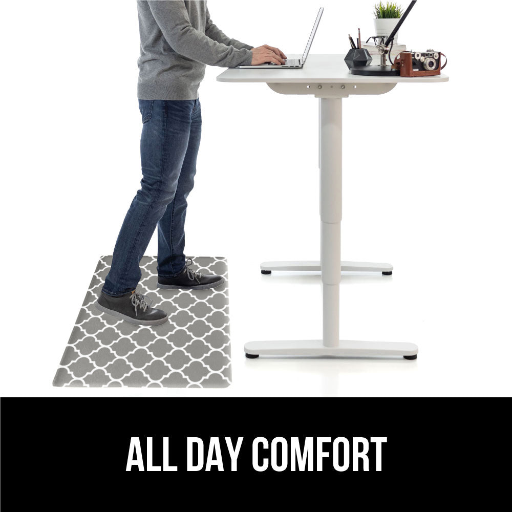 Set of 2 Anti Fatigue Mats Gorilla Grip