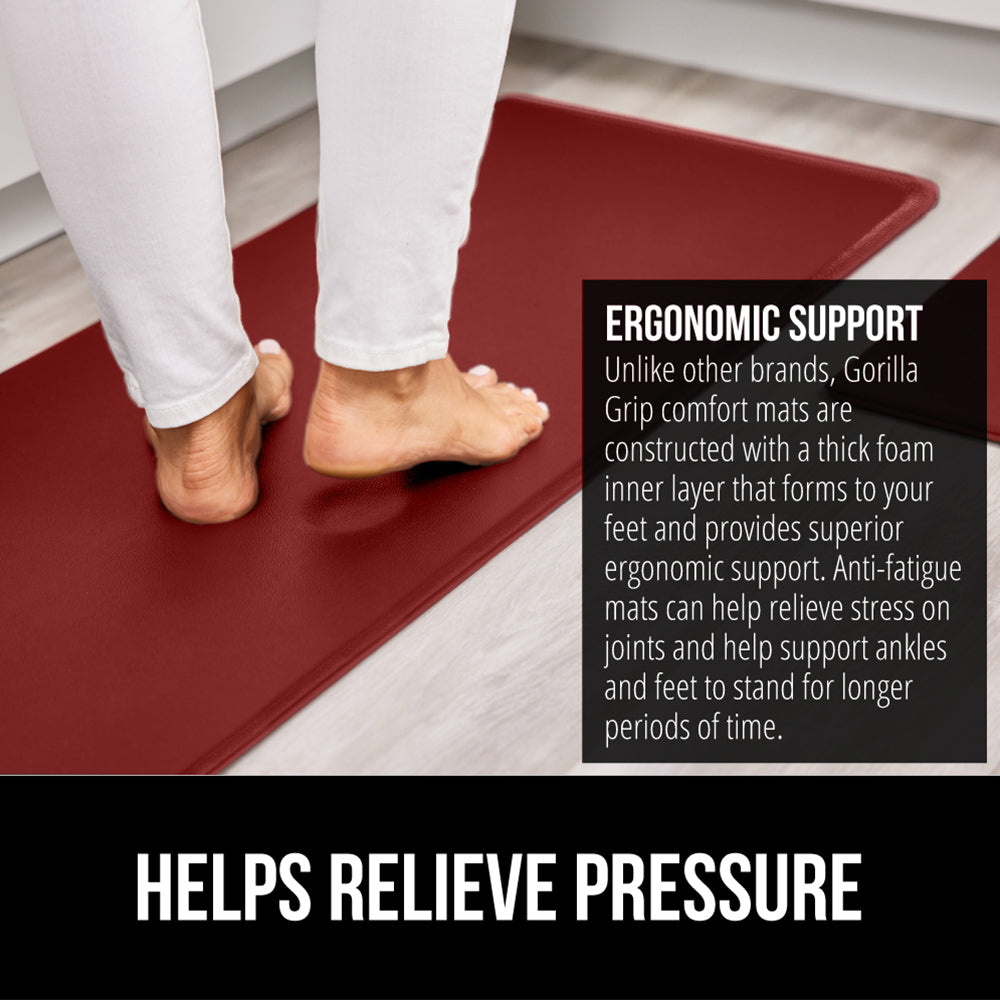 Set of 2 Anti Fatigue Mats