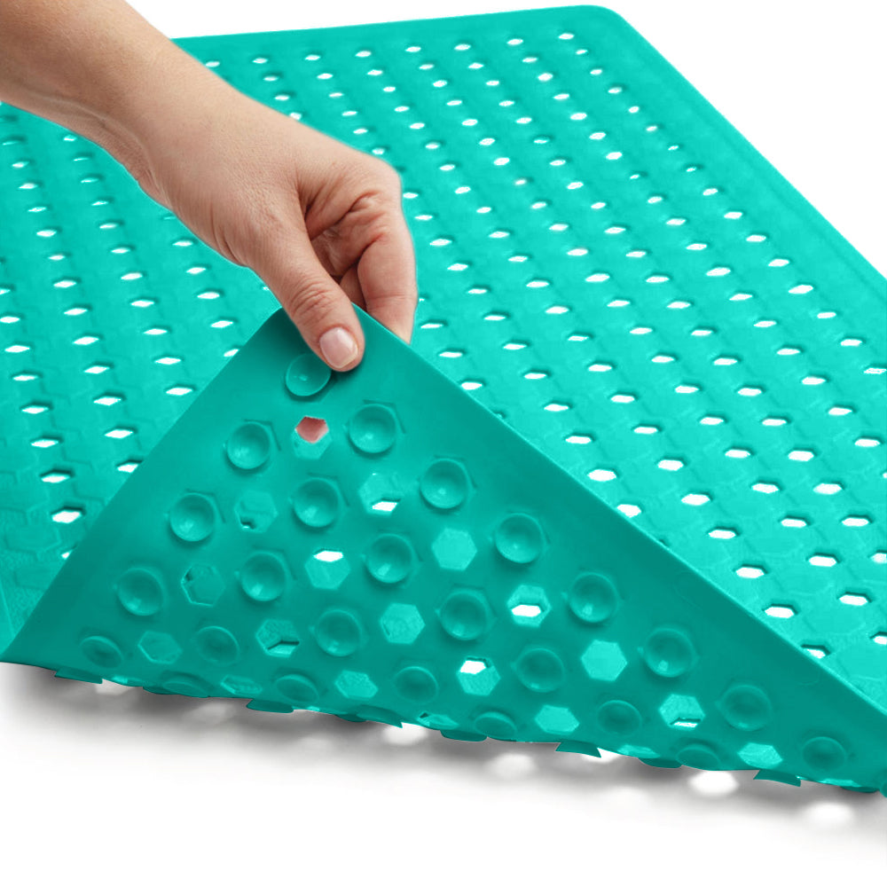 Bathtub Mat Gorilla Grip Turquoise 1 Pack