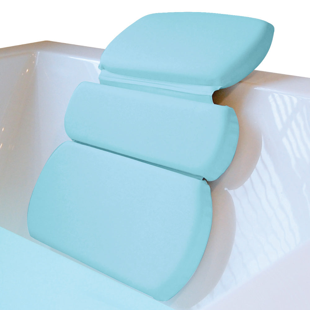 Bath Pillow Gorilla Grip Spa Blue 3 Panel