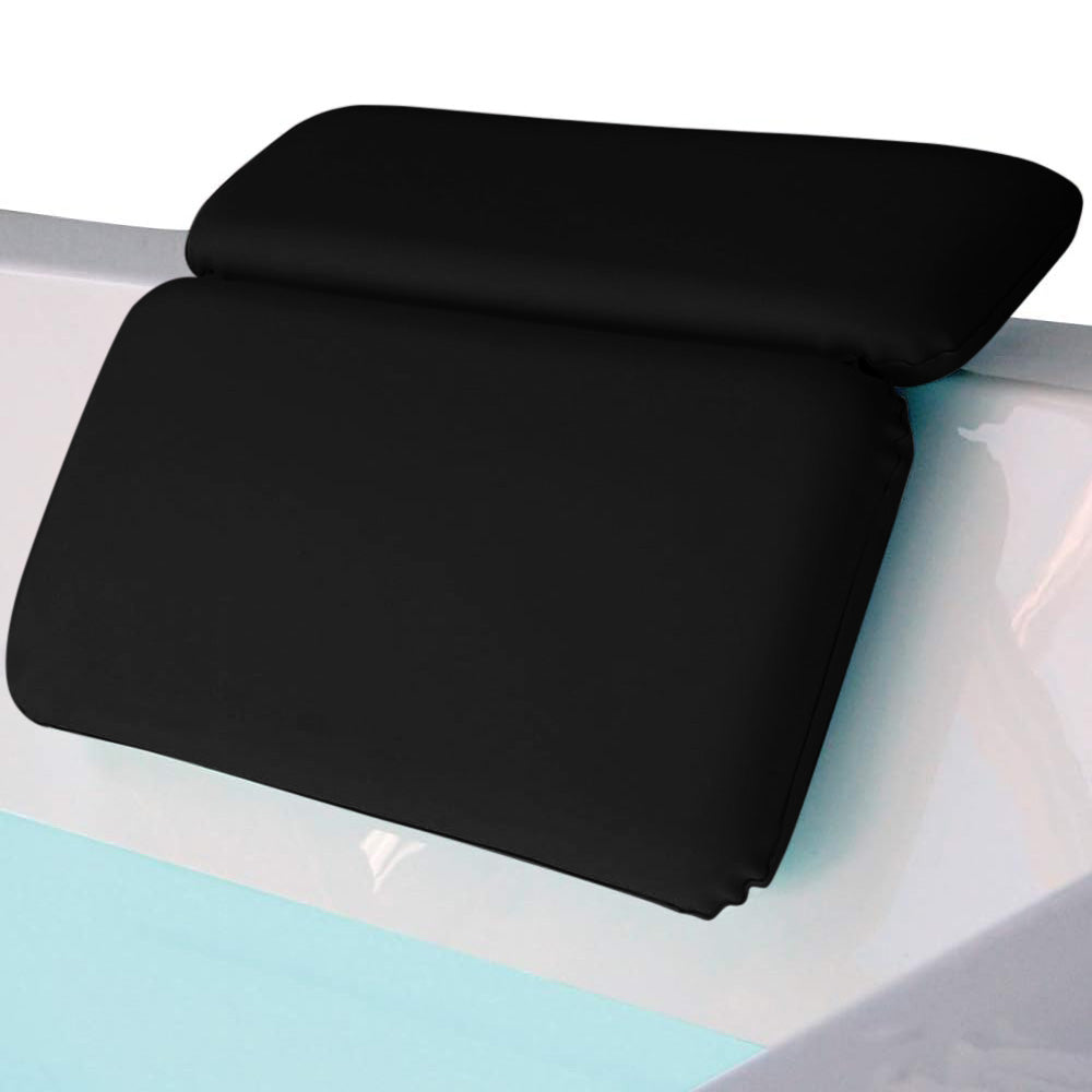 Bath Pillow Gorilla Grip Black 2 Panel