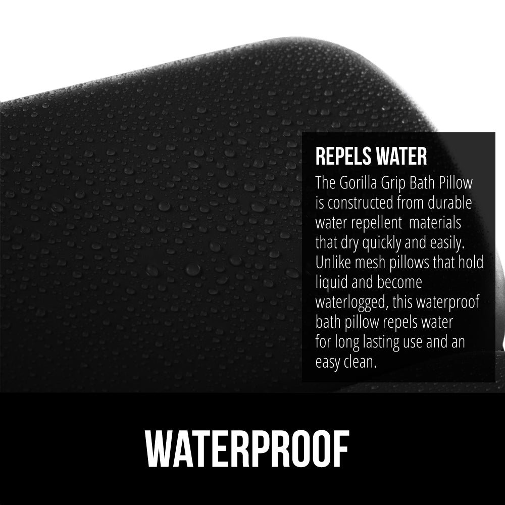 Bath Pillow Gorilla Grip