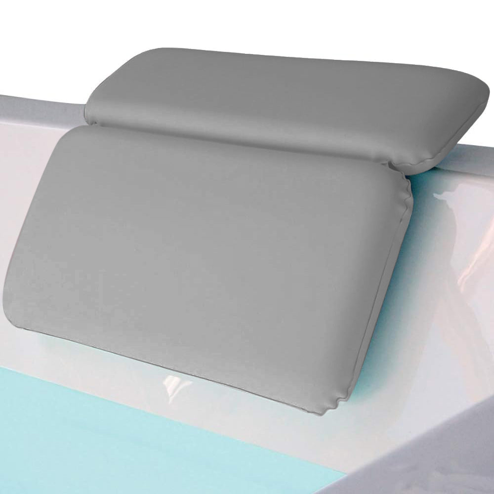 Bath Pillow Gorilla Grip Gray 2 Panel