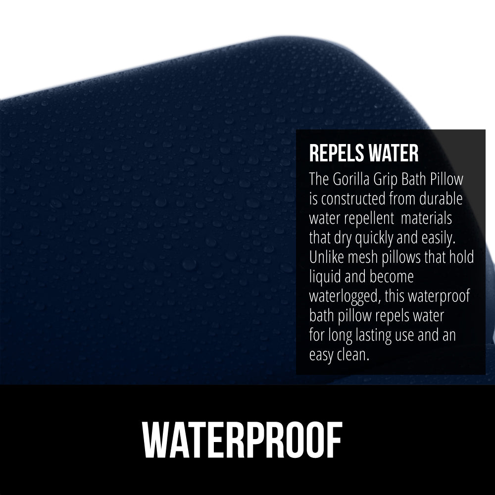 Bath Pillow Gorilla Grip