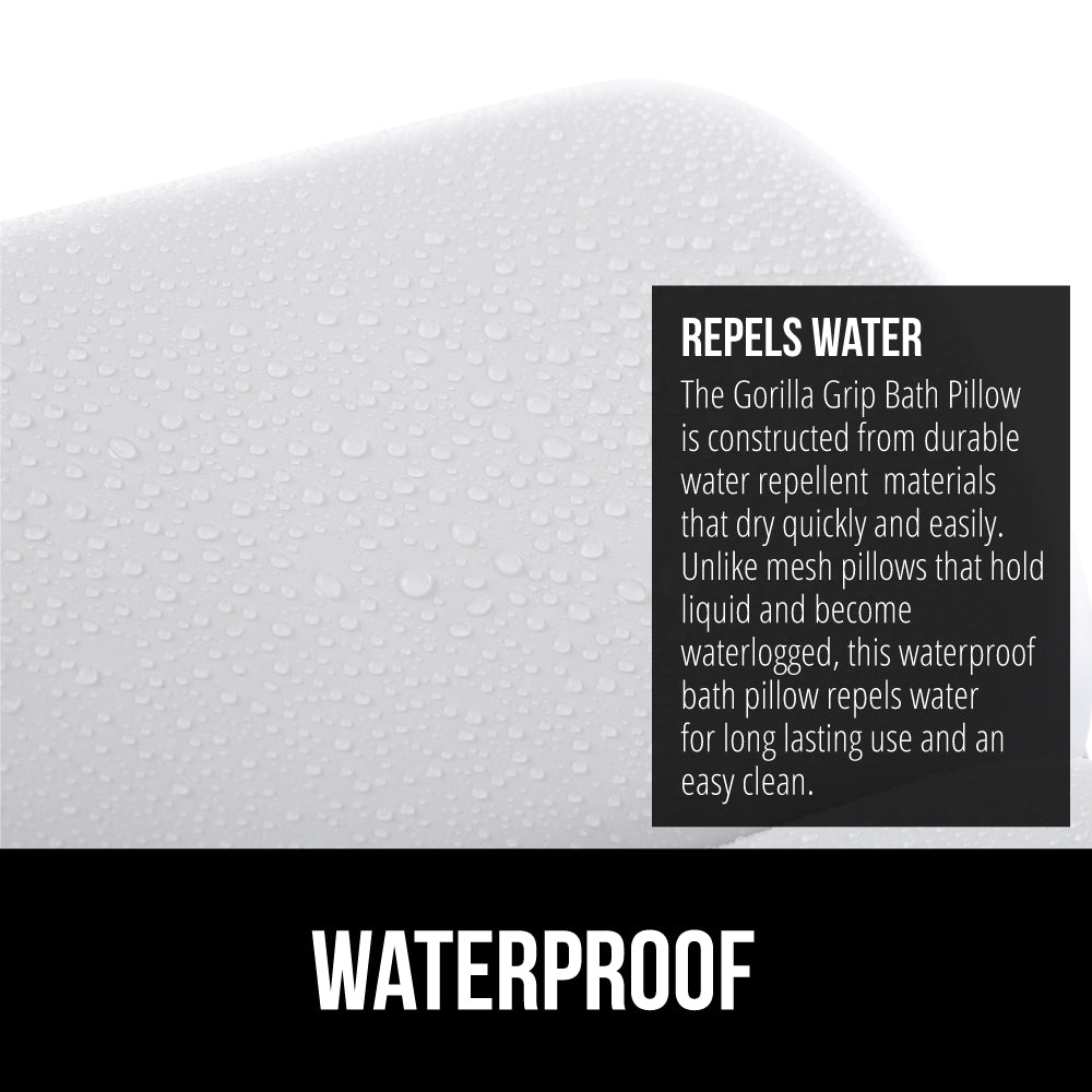 Bath Pillow Gorilla Grip