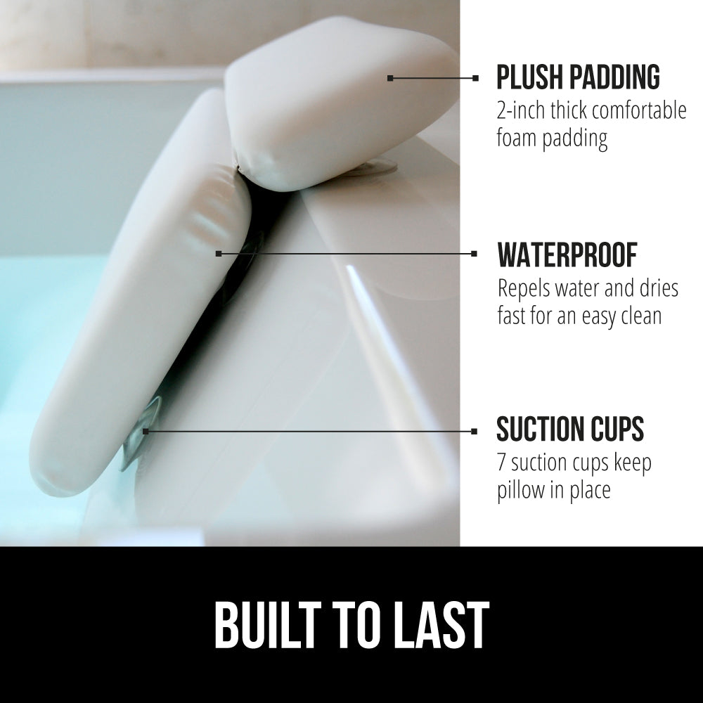 Bath Pillow Gorilla Grip
