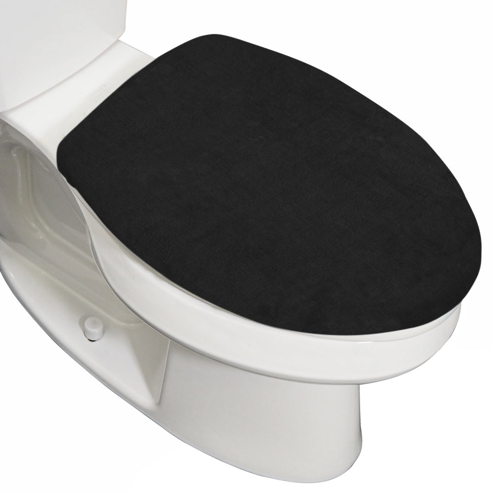 Memory Toilet Lid Gorilla Grip Black