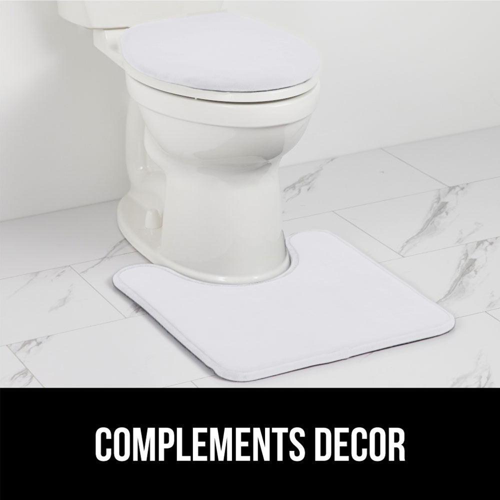 Memory Toilet Lid Gorilla Grip