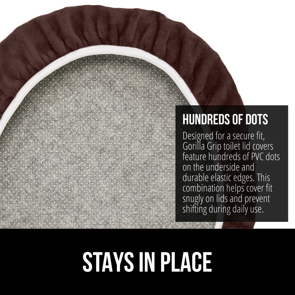 Memory Toilet Lid Gorilla Grip