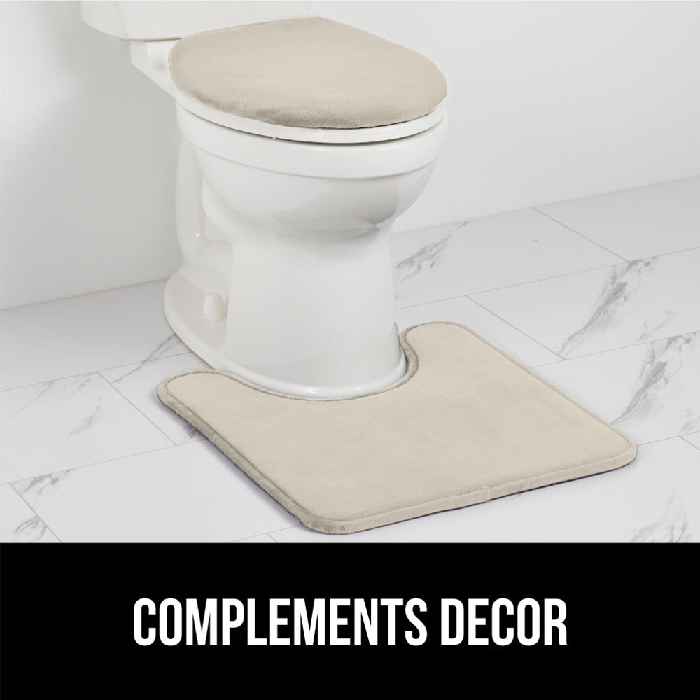 Memory Toilet Lid Gorilla Grip