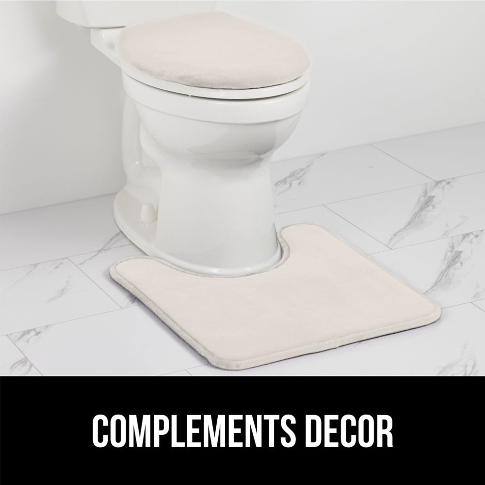 Memory Toilet Lid Gorilla Grip