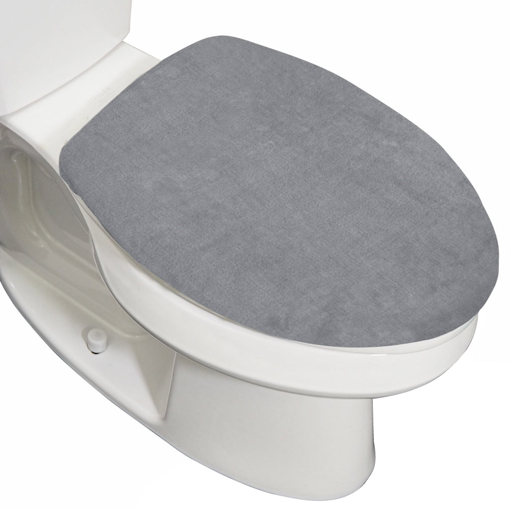 Memory Toilet Lid Gorilla Grip Graphite