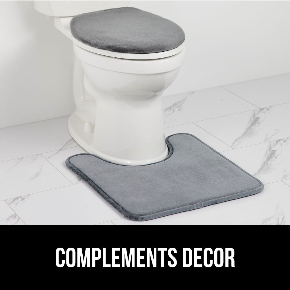 Memory Toilet Lid Gorilla Grip
