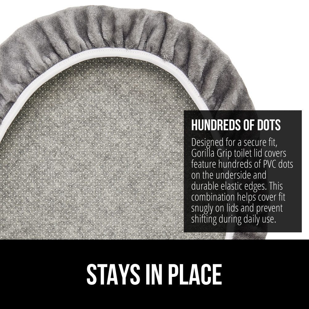 Memory Toilet Lid Gorilla Grip