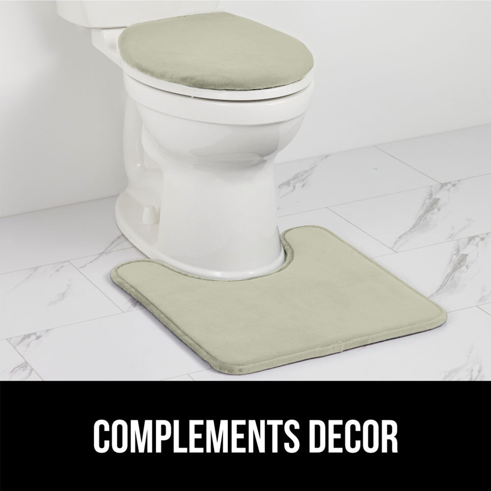 Memory Toilet Lid Gorilla Grip