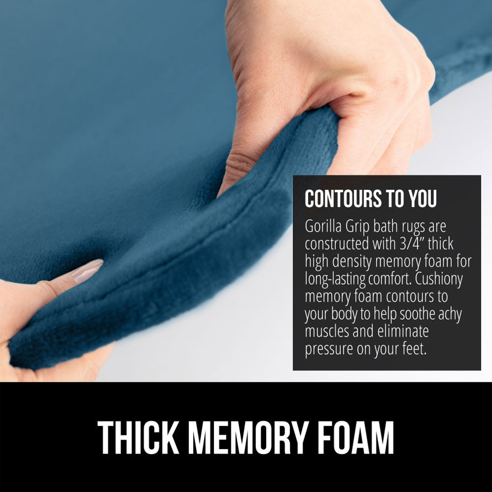 Memory Foam Bath Mat Gorilla Grip