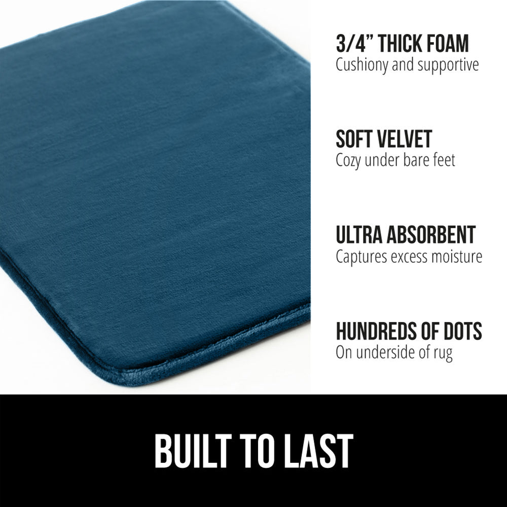 Memory Foam Bath Mat Gorilla Grip