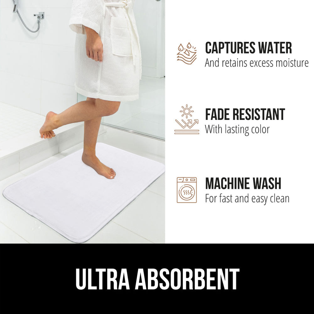 Memory Foam Bath Mat Gorilla Grip