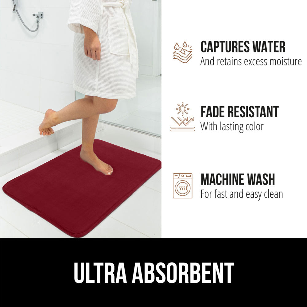 Memory Foam Bath Mat Gorilla Grip