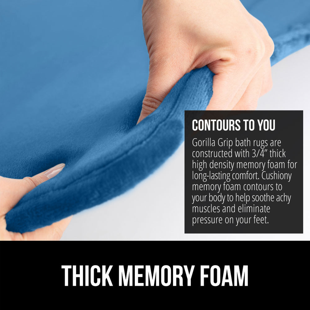 Memory Foam Bath Mat Gorilla Grip