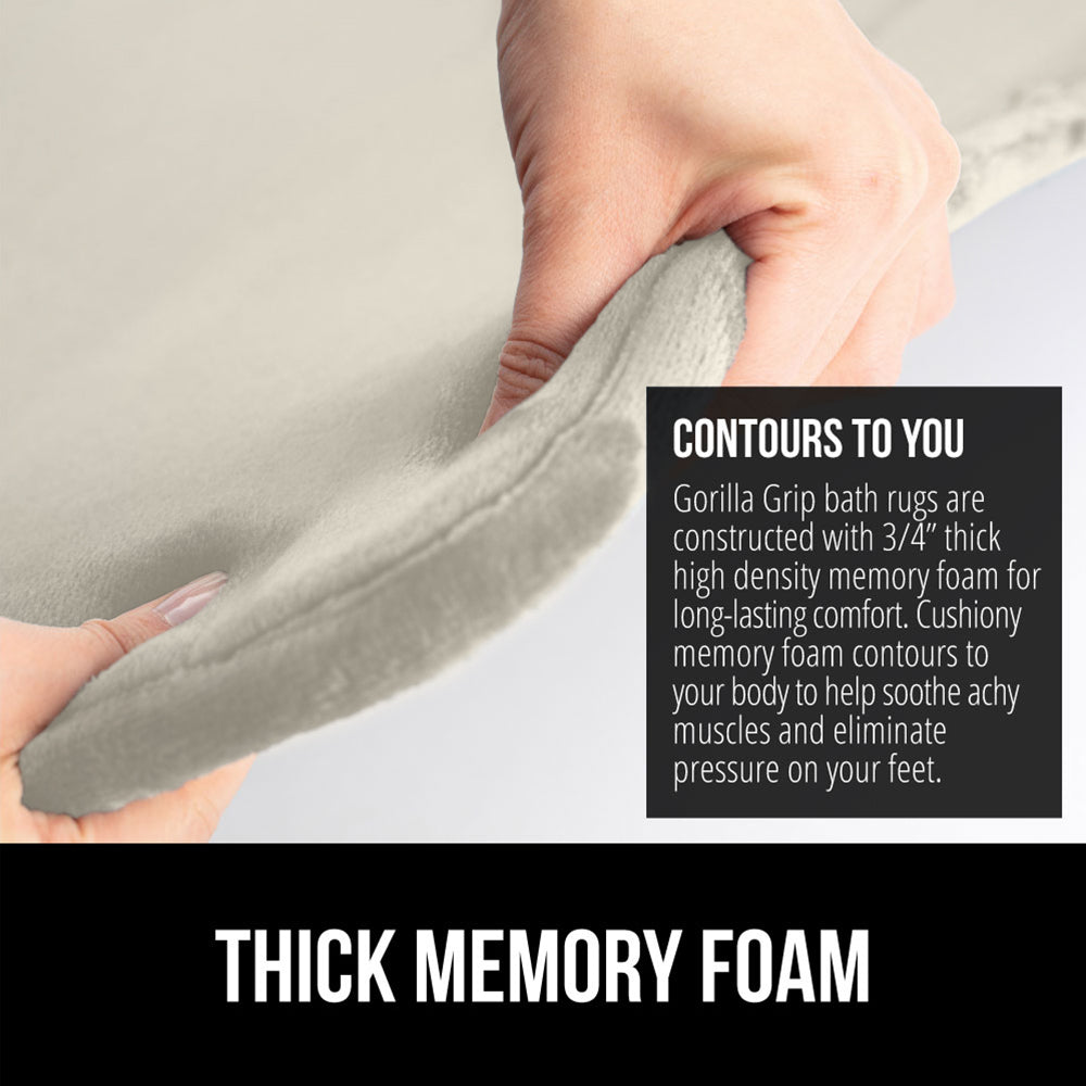 Memory Foam Bath Mat Gorilla Grip