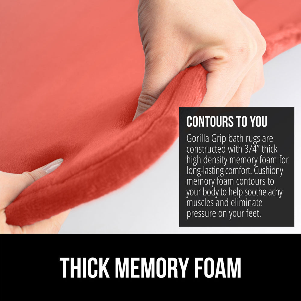 Memory Foam Bath Mat Gorilla Grip