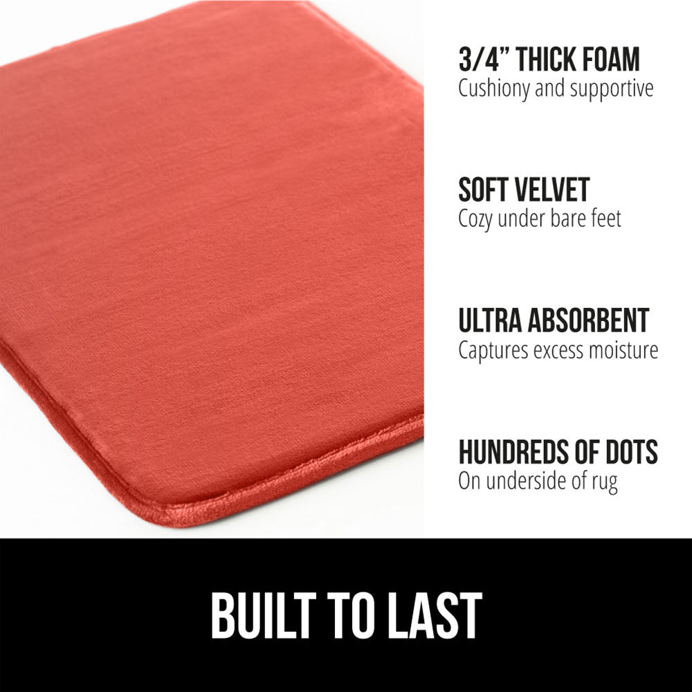 Memory Foam Bath Mat Gorilla Grip