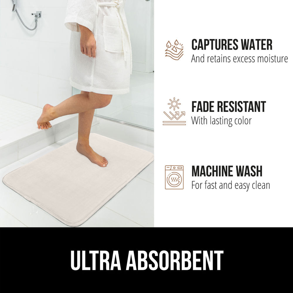 Memory Foam Bath Mat Gorilla Grip