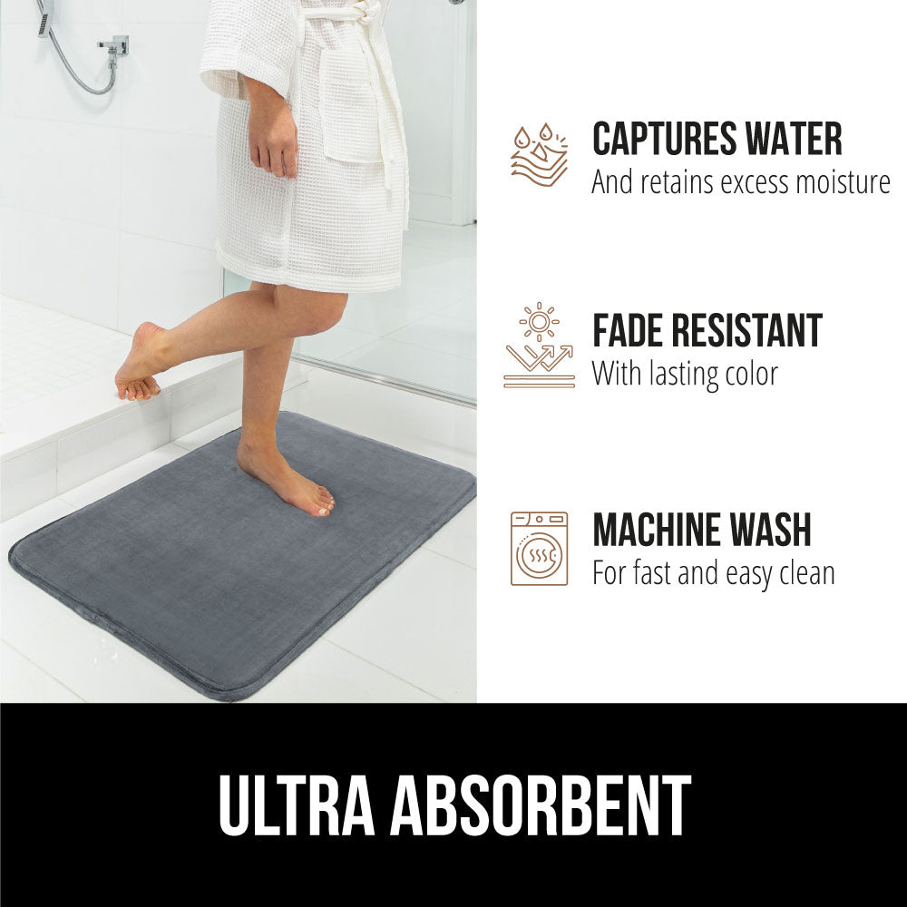 Memory Foam Bath Mat Gorilla Grip