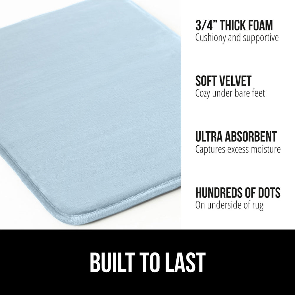 Memory Foam Bath Mat Gorilla Grip