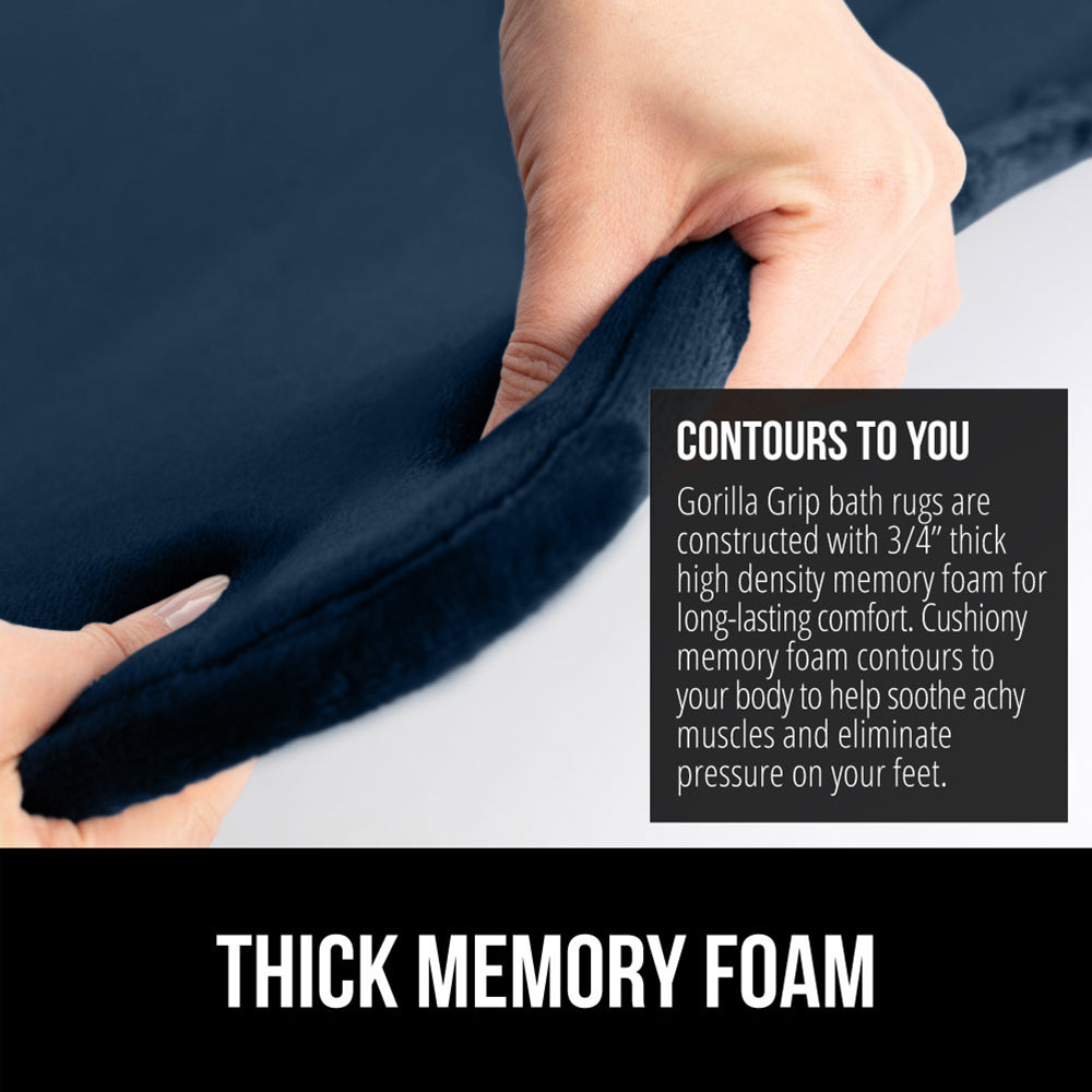 Memory Foam Bath Mat Gorilla Grip