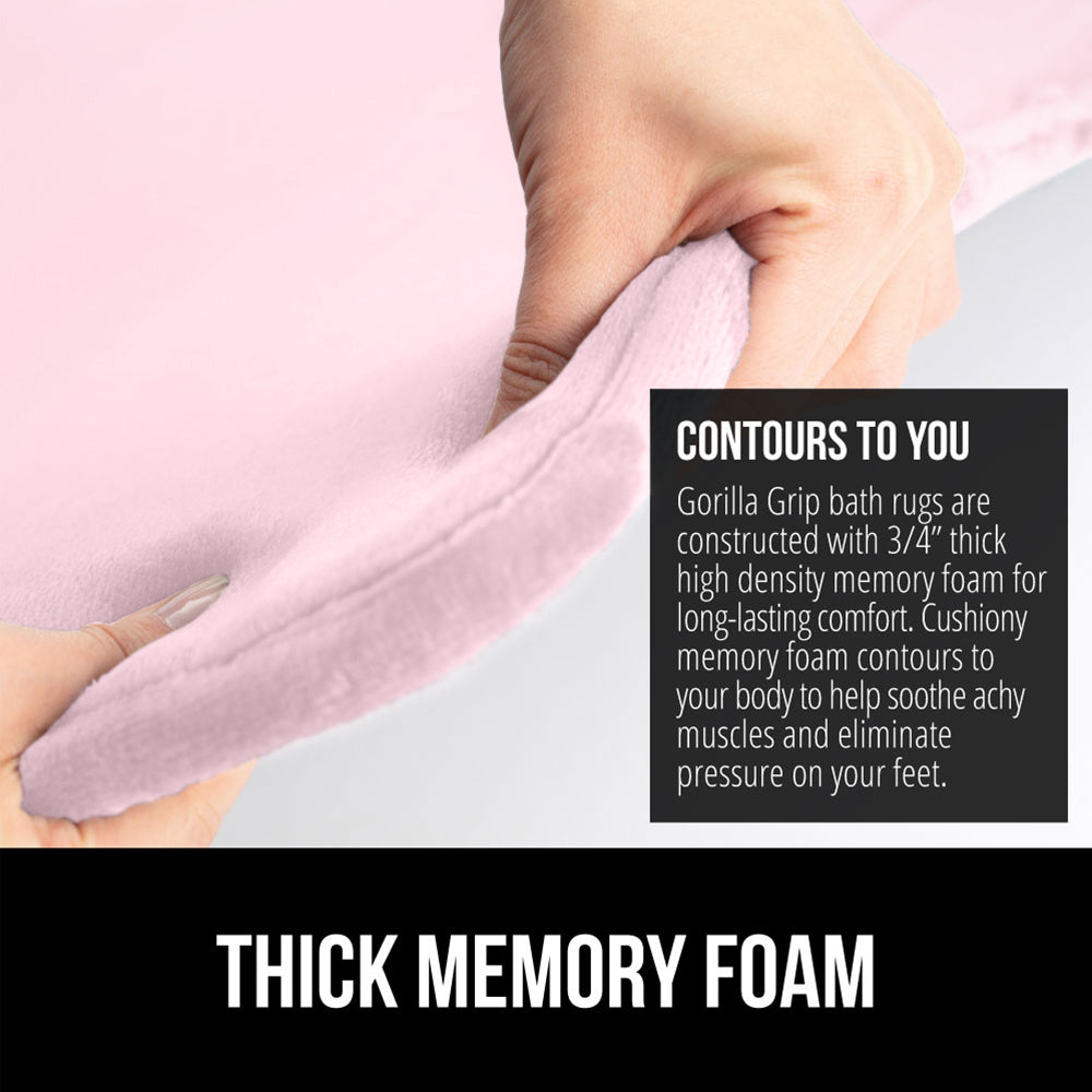 Memory Foam Bath Mat Gorilla Grip