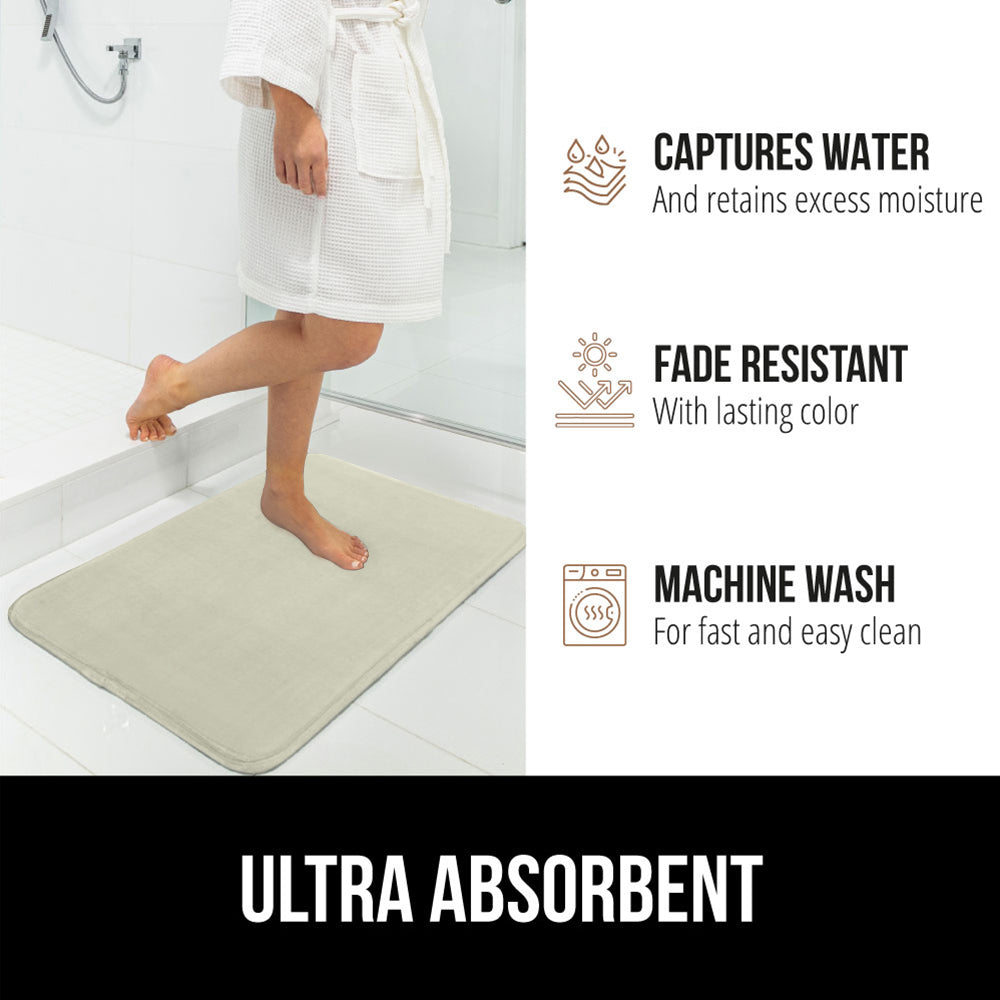 Memory Foam Bath Mat Gorilla Grip