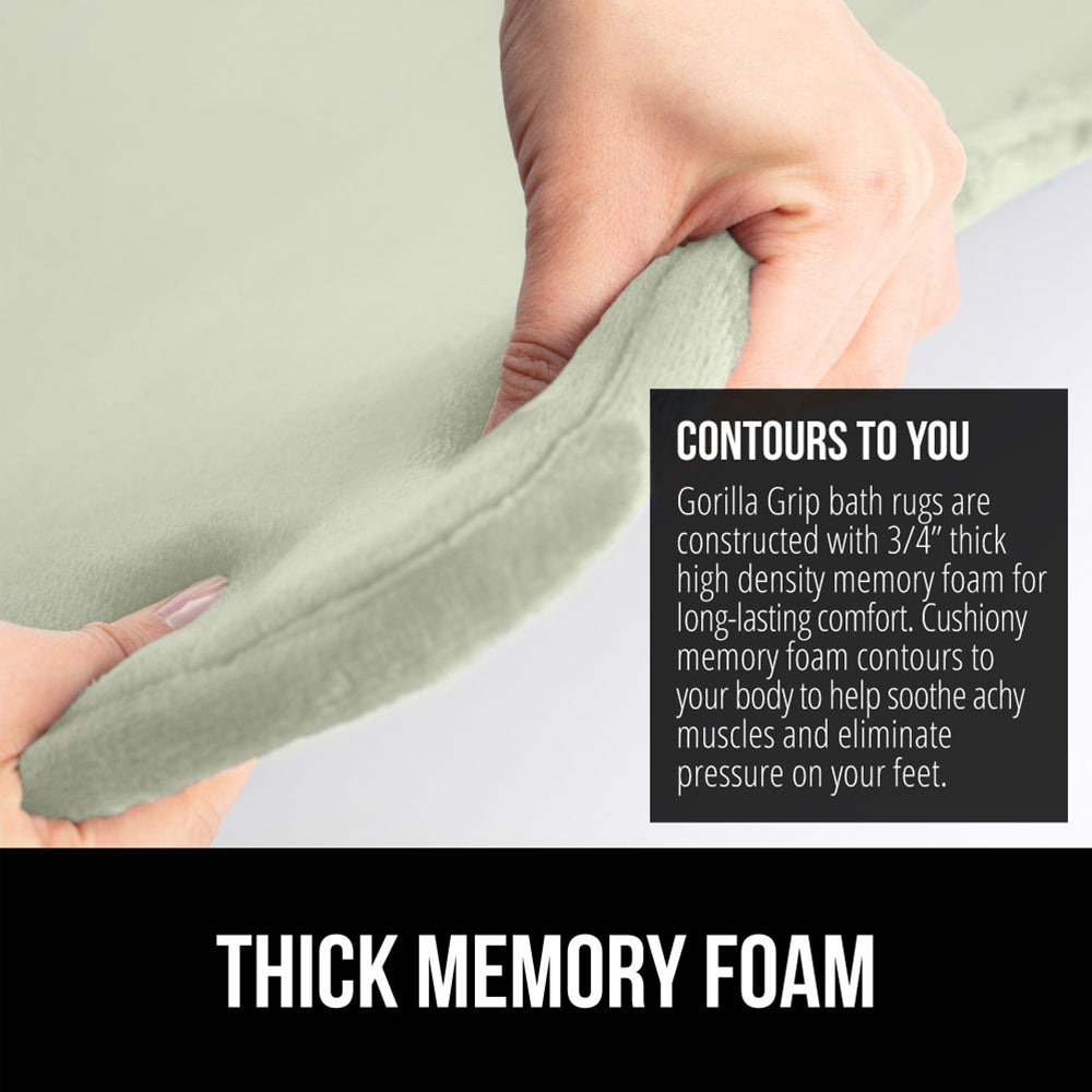 Memory Foam Bath Mat Gorilla Grip