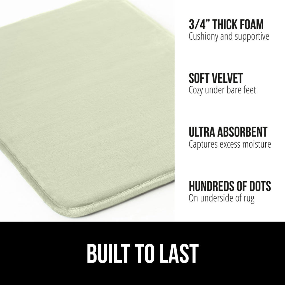 Memory Foam Bath Mat Gorilla Grip