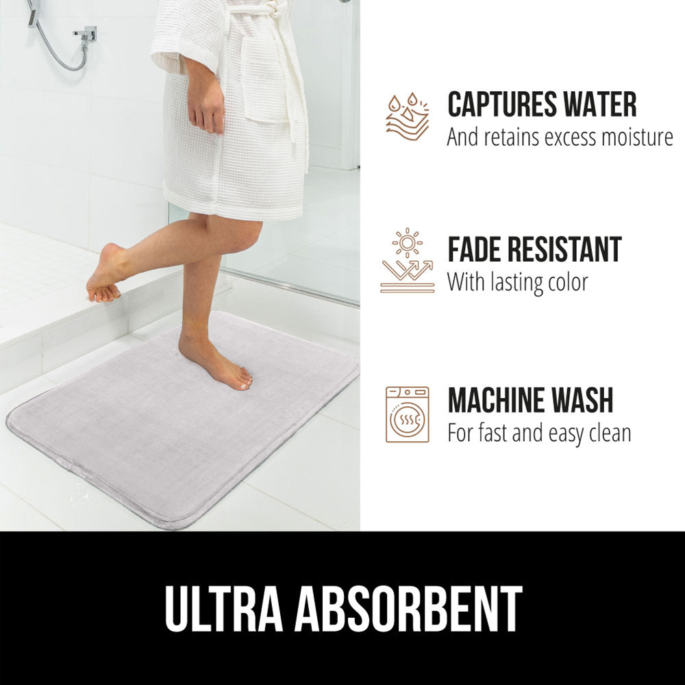 Memory Foam Bath Mat Gorilla Grip