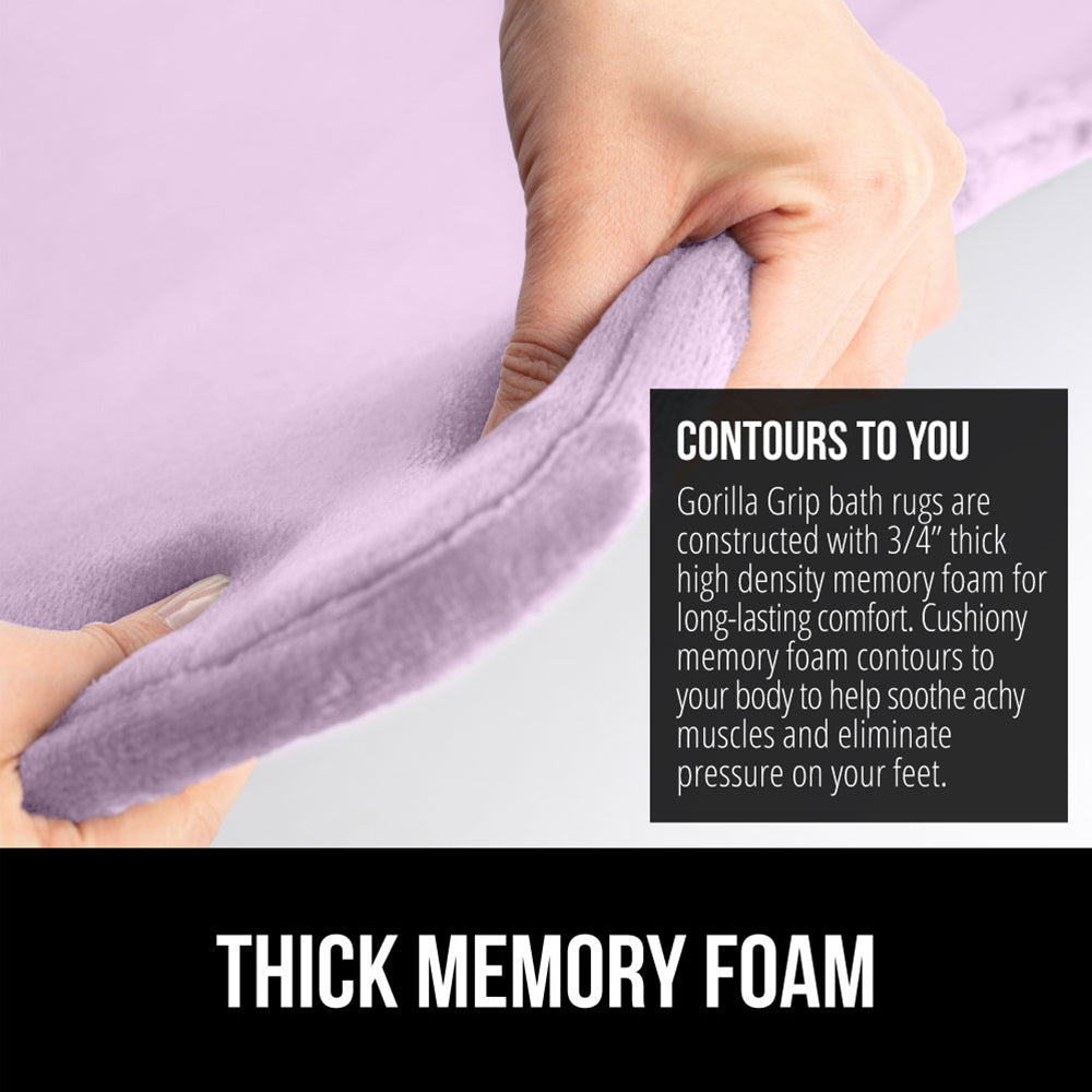 Memory Foam Bath Mat Gorilla Grip