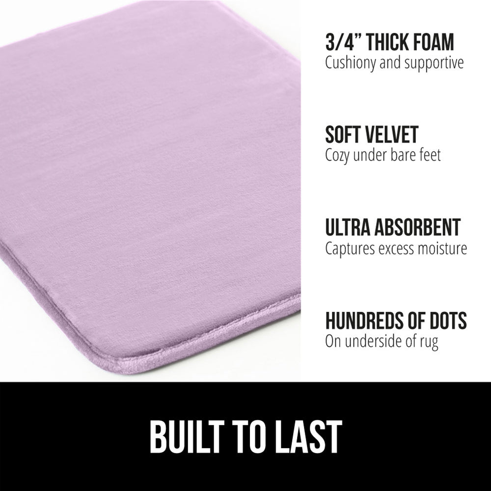 Memory Foam Bath Mat Gorilla Grip