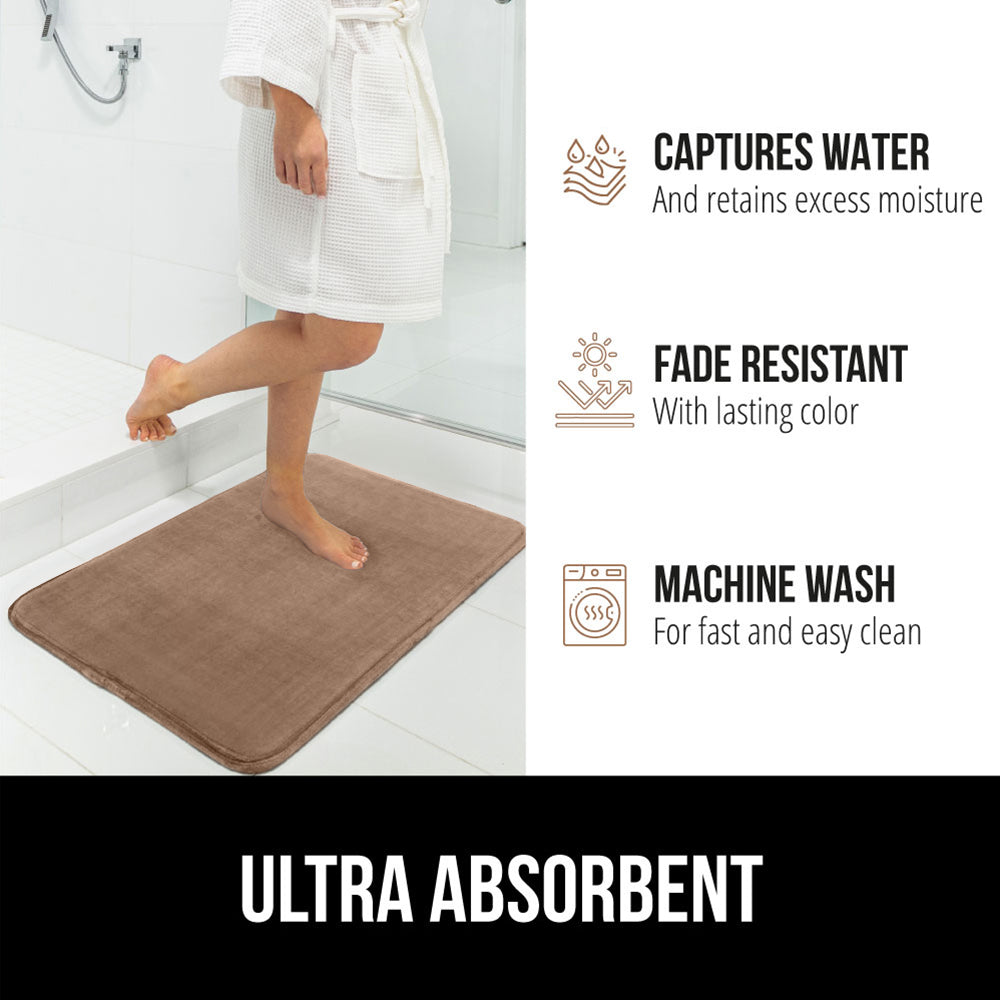 Memory Foam Bath Mat Gorilla Grip