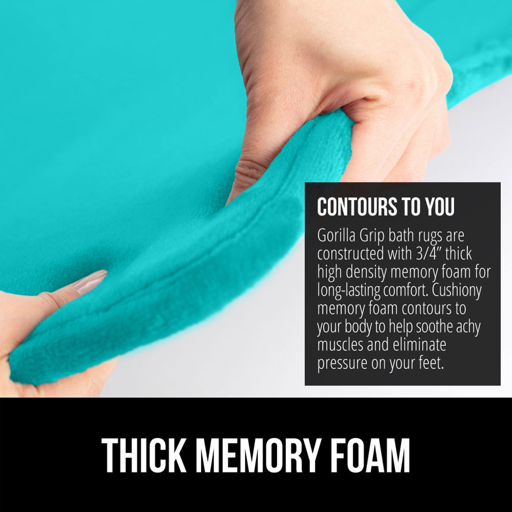 Memory Foam Bath Mat Gorilla Grip