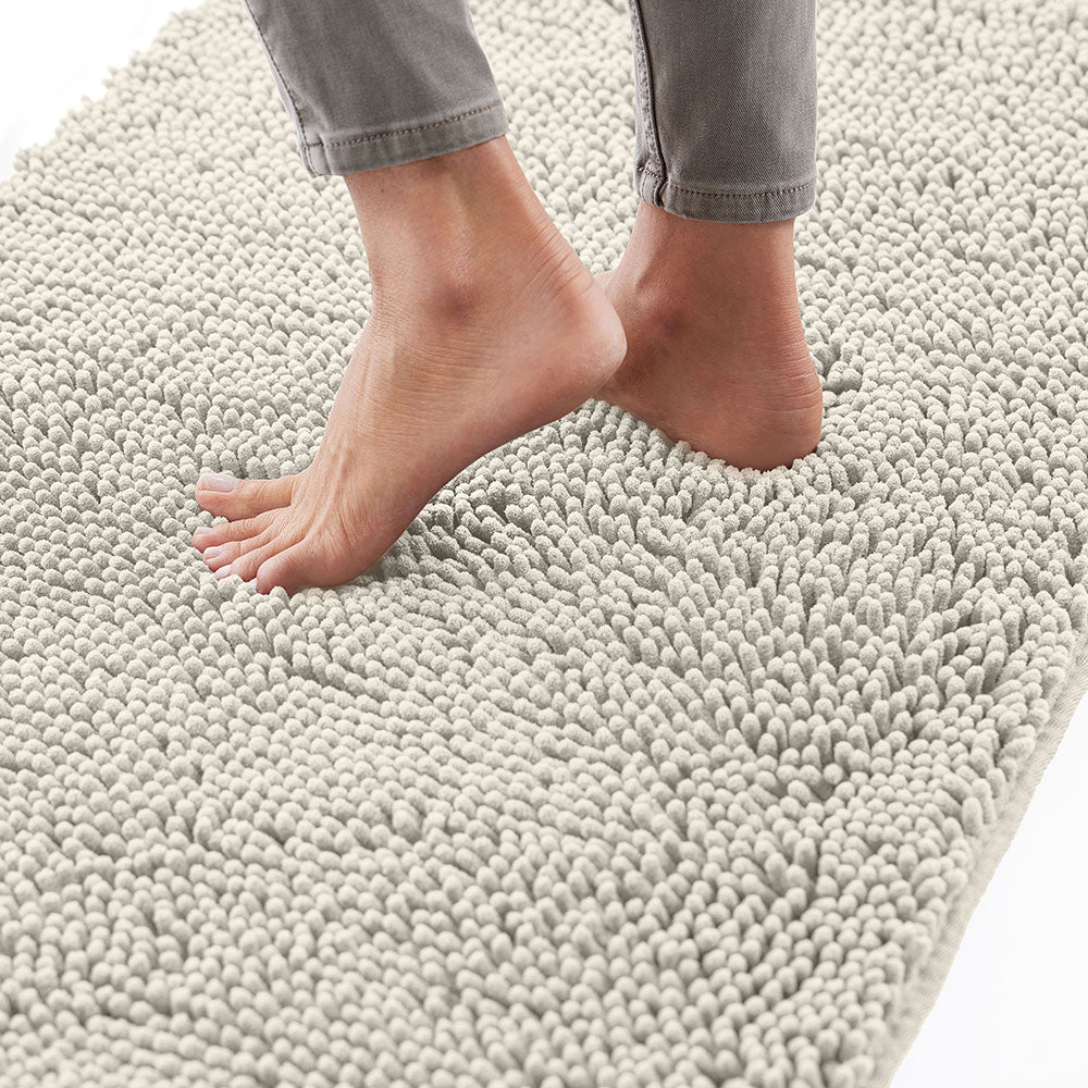 Chenille Bath Rug Gorilla Grip