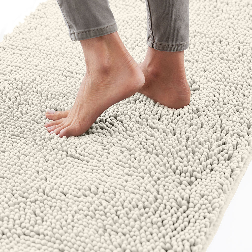 Chenille Bath Rug Gorilla Grip