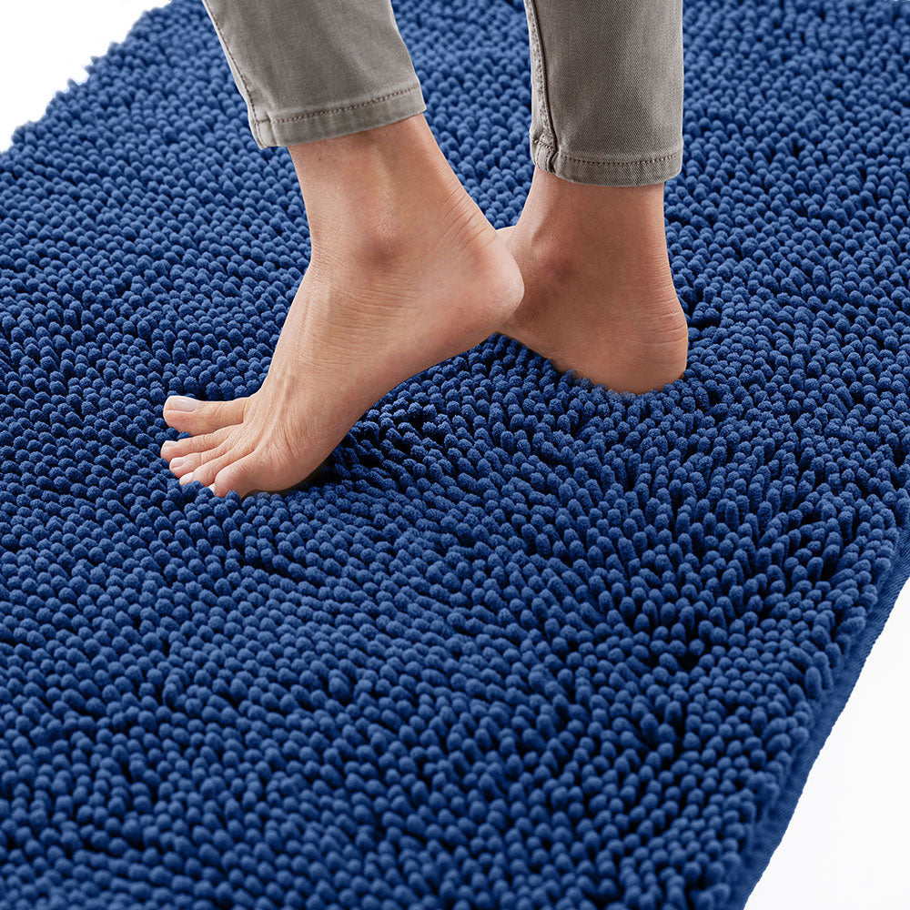 Chenille Bath Rug Gorilla Grip